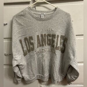 Rue21 Light Gray Sweatshirt